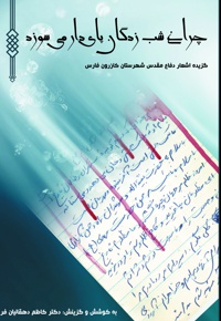 چراغ شب زدگان پای دار می سوزد